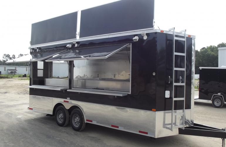 Bar On Wheels, 8.5x20, Concession Trailer Custom Trailer Triple A