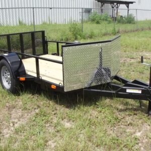 5 x 8 Single Axle Motorcycle Trailer