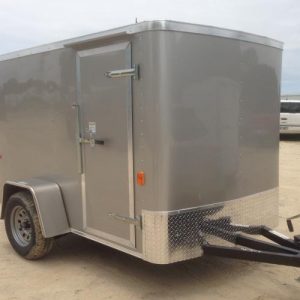 5x8 Single Axle - 5'6 Interior Height - Floor D-Rings - Wall Rings