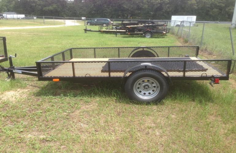 6’ x 10’ Single Axle, 1 Foot Sides - Utility Trailer | Triple A ...