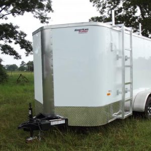 6x12 Tandem Axle - 5200# Axles - 6 Inch Frame, 16 On Center Framing