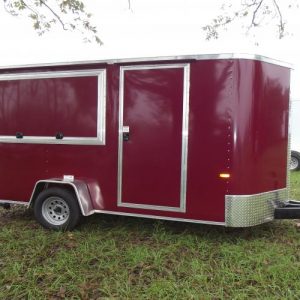 6x12 Single Axle Concession - Electrical - Sink Package