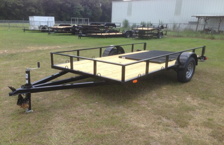 6’ x 12’ Single Axle Utility Trailer - Utility Trailer | Triple A ...