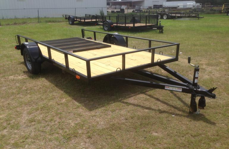 6’ x 12’ Single Axle Utility Trailer - Utility Trailer | Triple A ...