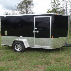 7x10 Motorcycle Trailer - Torsion Brake Axle - Interior Pkg