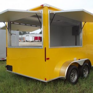 7x12 Concession Trailer - Electrical - Int. Pkg. - 6'6 Height