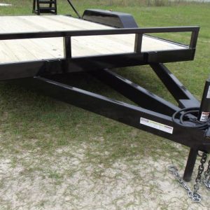 7x14 Equipment Trailer - 7000# Axles - 12 Inch oc Floor