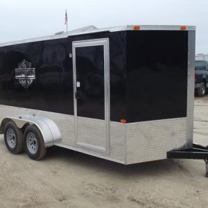7x16 Motorcycle Trailer - MotorSport Series - E-track