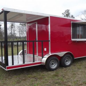 7x18 Porch Concession - Finished Interior - Electrical - Insulation