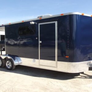 7' x 20' Porch Trailer, Insulated with A/C and Interior Package