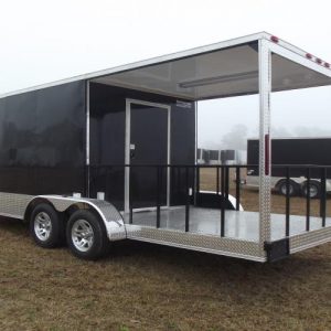 7x20 Porch Concession Trailer - Electrical - Insulation
