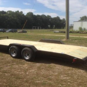 7x22 Tandem 5200# Axles - Auto Carrier - 2 Foot Dove Tail