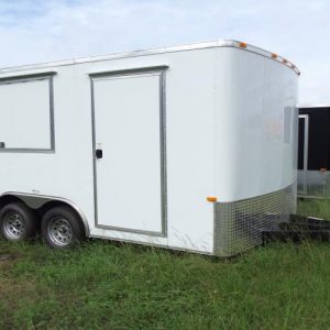 8.5x14 Concession Shell - Vinyl Walls and Ceiling - Electrical