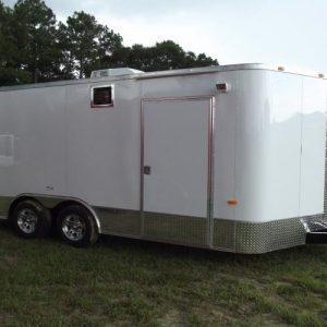 8.5x16 - LOADED - A/C - Insulation - E Track - Electrical - Finished Interior