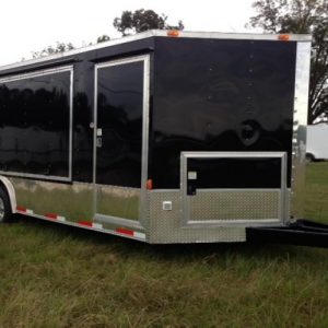 8.5x20 Custom Concession Trailer with 7000 lb. Axles