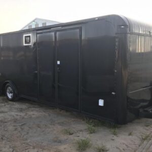 8.5x26 Tandem Axle Deluxe Auto Carrier - Cabinets - Electrical - Rubber Flooring - FULLY LOADED