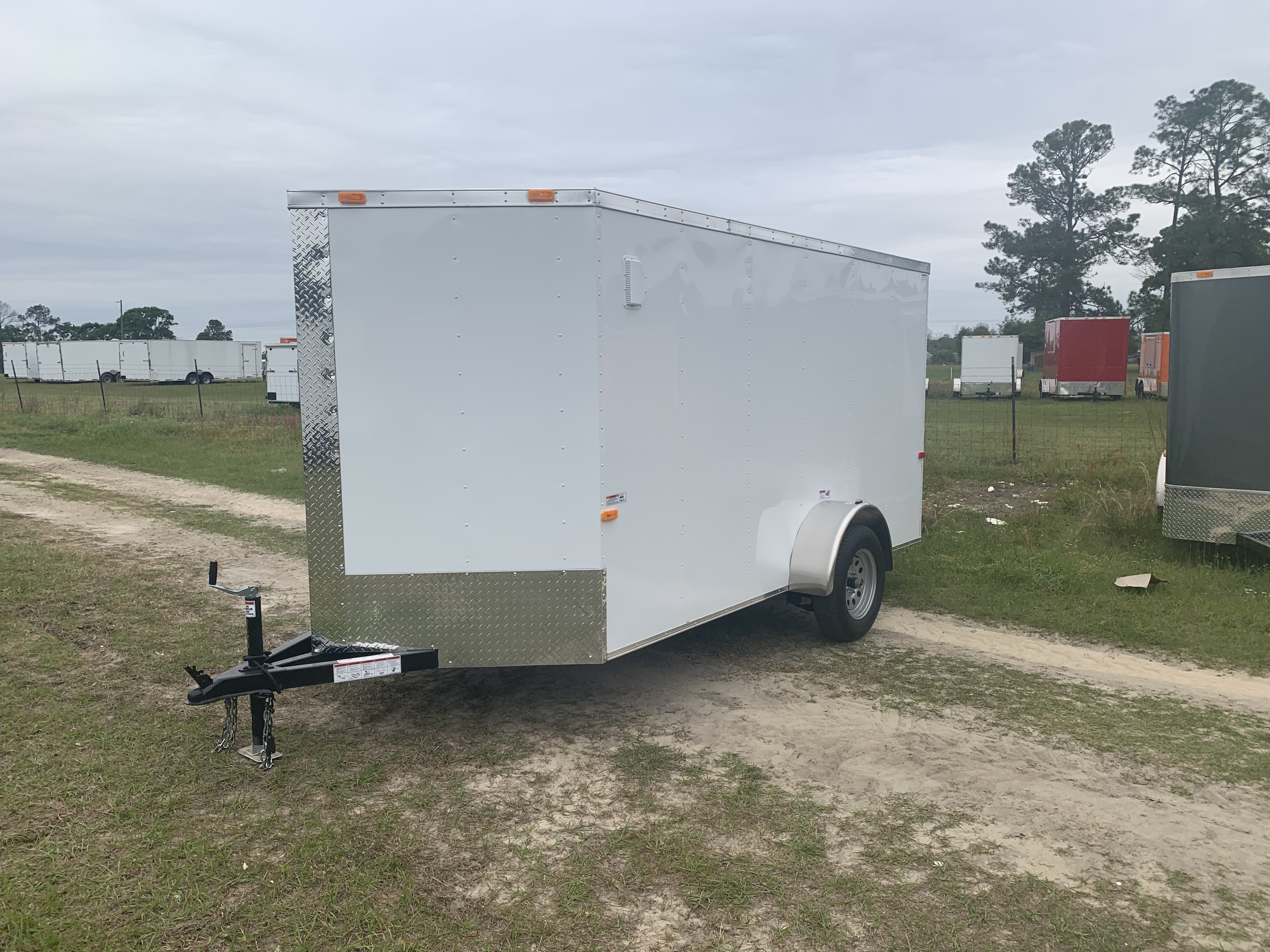 6x12 Single Axle Cargo Trailer - Best Quality At The Best PriceTriple A