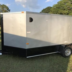7x12 Single Axle - Tornado Series - 16 On Center Framing