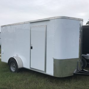 6x12 Single Axle - Elite Series - 16 Inch On Center Framing - All Led Lights - 6 Foot 3 Inch