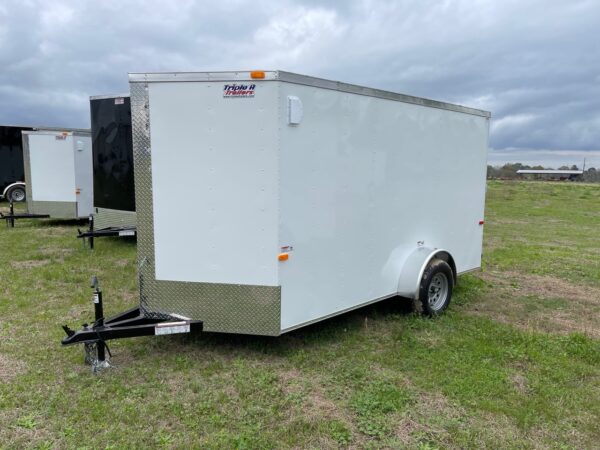 6x12 Single Axle Cargo Trailer - 16'' On Center Floor and Walls - 6 Foot 3 Inch Ceiling height - Image 2
