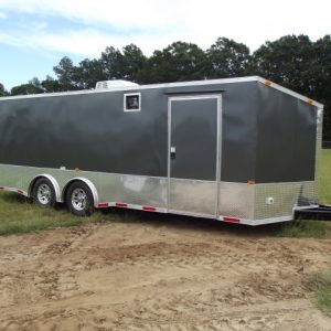 8.5x24 - Race Car Trailer - LOADED - Interior Package - 7000# Torsion Axles