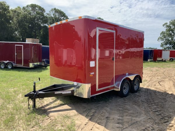 7×12 Tandem Axle Concession Trailer – Sinks – Electrical – Finished Interior
