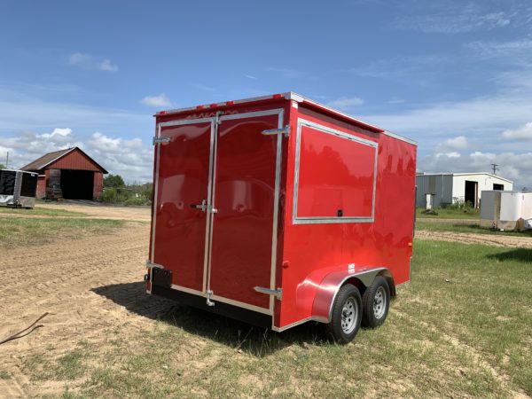 7×12 Tandem Axle Concession Trailer – Sinks – Electrical – Finished Interior - Image 3