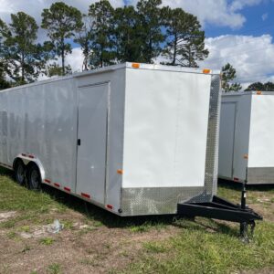 8.5X20 Tandem Axle Auto Carrier - 5200# Axles - Tie Downs - Beaver Tail
