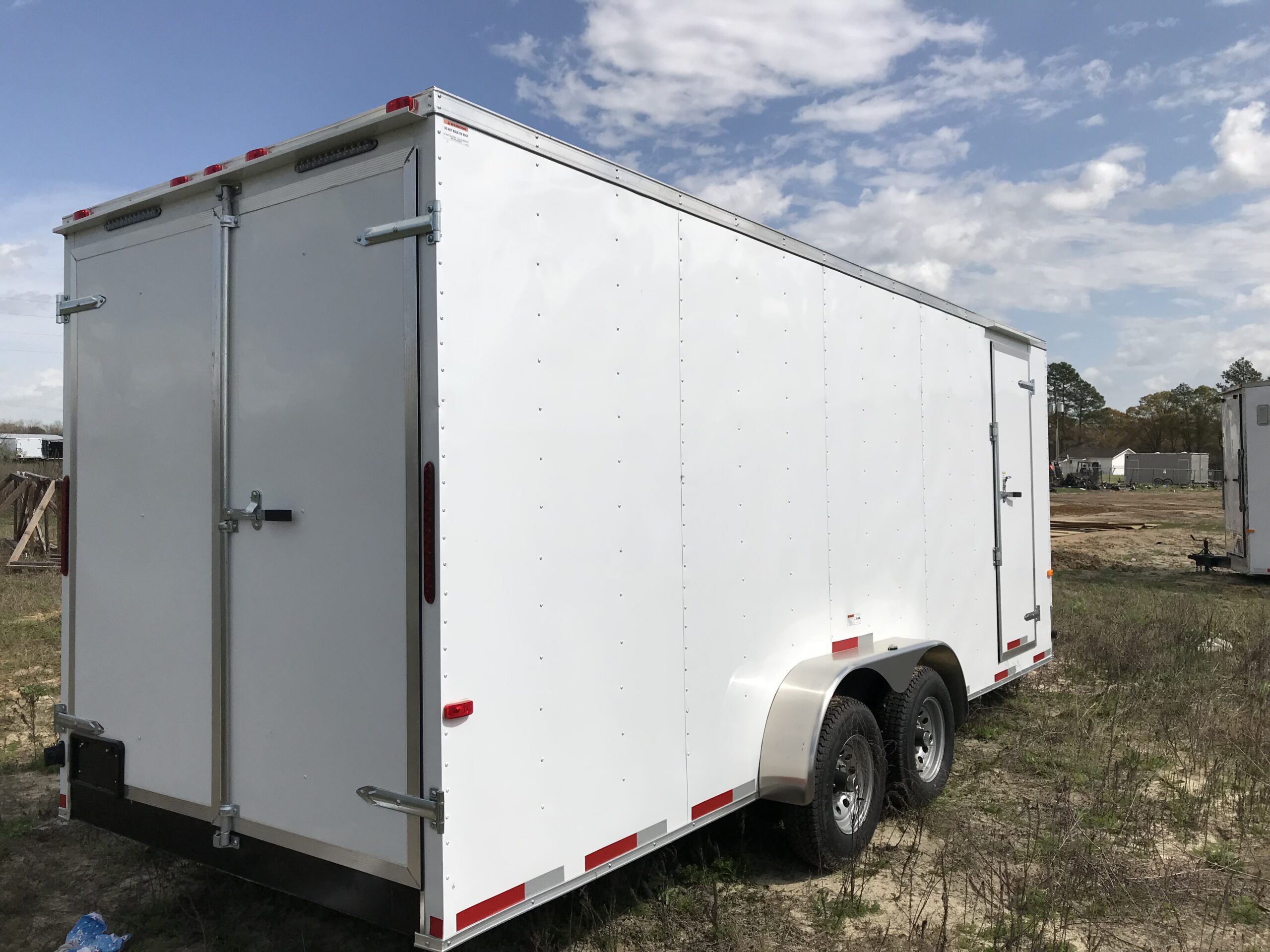 7x20 Tandem Axle - Insulated Floors, Walls, Roof, A/C Unit - 5200# Axles - Image 3