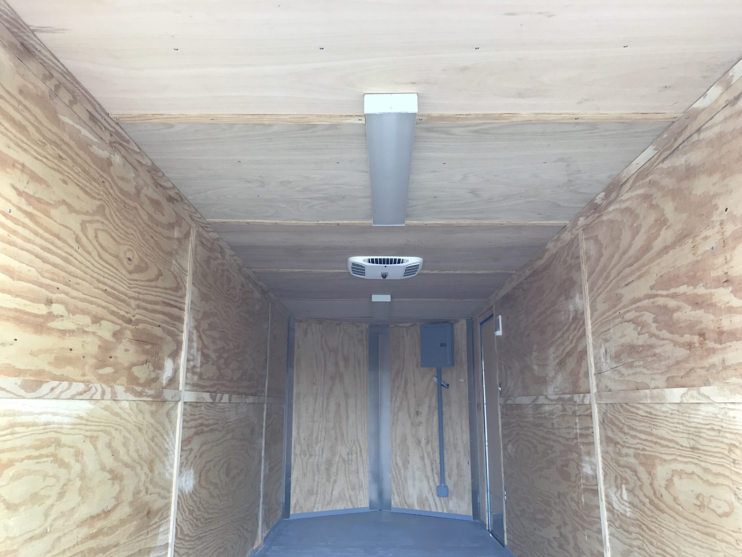 7x20 Tandem Axle - Insulated Floors, Walls, Roof, A/C Unit - 5200# Axles - Image 5