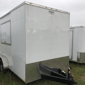 7x14 Tandem Axle Concession - Sink Package - Electrical - Sliding Glass Window