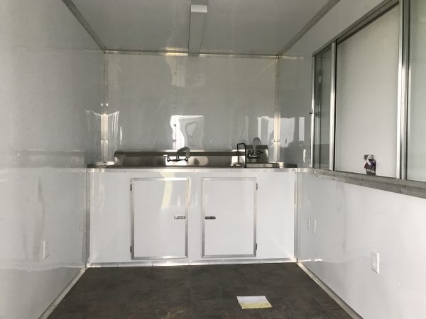 7x14 Tandem Axle Concession - Sink Package - Electrical - Sliding Glass Window - Image 4