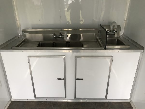 7x14 Tandem Axle Concession - Sink Package - Electrical - Sliding Glass Window - Image 6