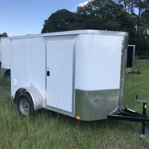 5x8 Single Axle - Elite Series - 32'' RV Door - Ramp Door