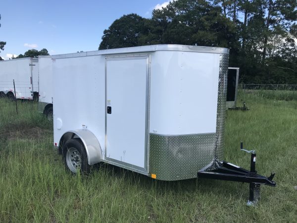 5x8 Single Axle - Elite Series - 32'' RV Door - Ramp Door
