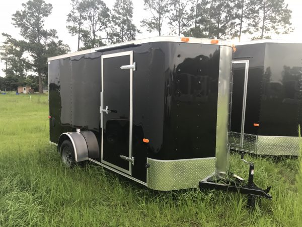 6x12 S/A Sport Series - 6 Foot 3 Inch - Ramp Door - Side Door