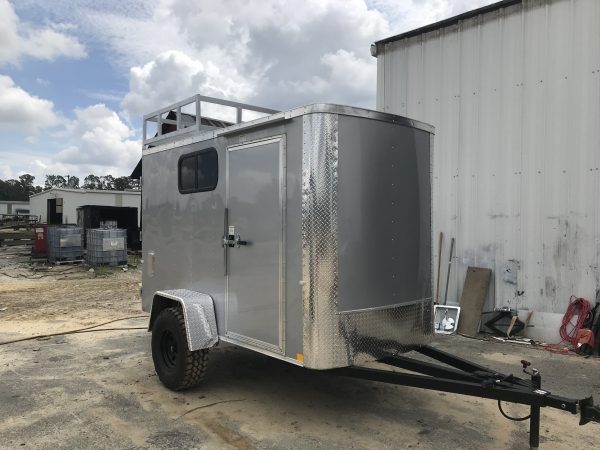 5x10 Single Axle - Off Road Series - 32'' Mud Tires - Torsion Axle - Roof Rack