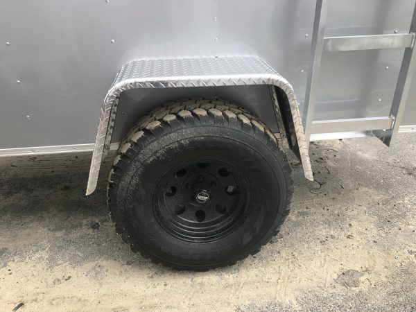 5x10 Single Axle - Off Road Series - 32'' Mud Tires - Torsion Axle - Roof Rack - Image 3