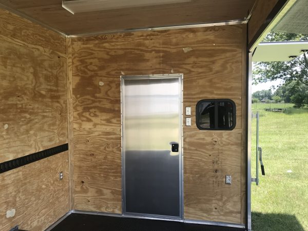 8.5x24 Tandem Axle Fishing Tournament Stage Trailer - 14 Foot Stage - TV Compartment - Image 12