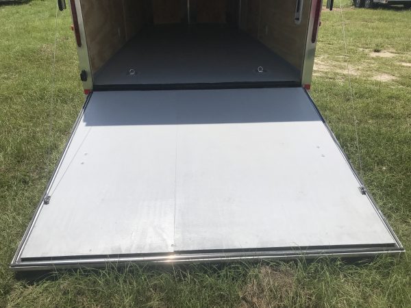 7x16 Tandem Axle - Tornado Series - Radial Tires - (4) D-Ring Tie Downs in Floor - Image 4