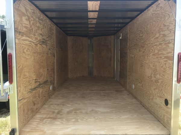 7×16 Tandem Axle Tornado Series – V-Nose – Ramp – 6 Foot 3 Inch - Image 5