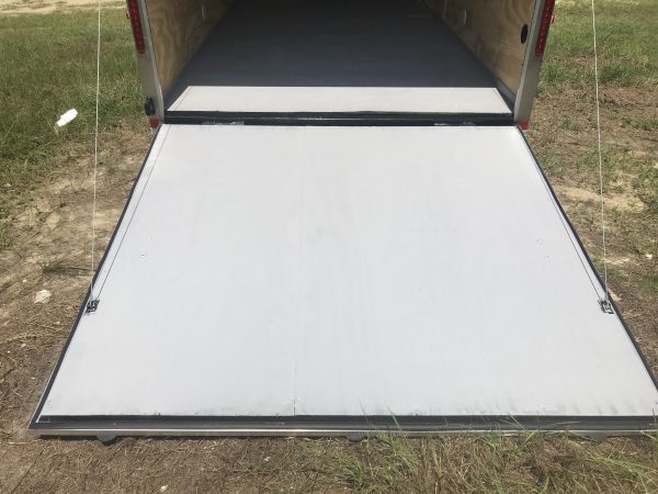 7×14 Tandem Axle Tornado Series – V-Nose – Ramp – 6 Foot 3 Inch - Image 4