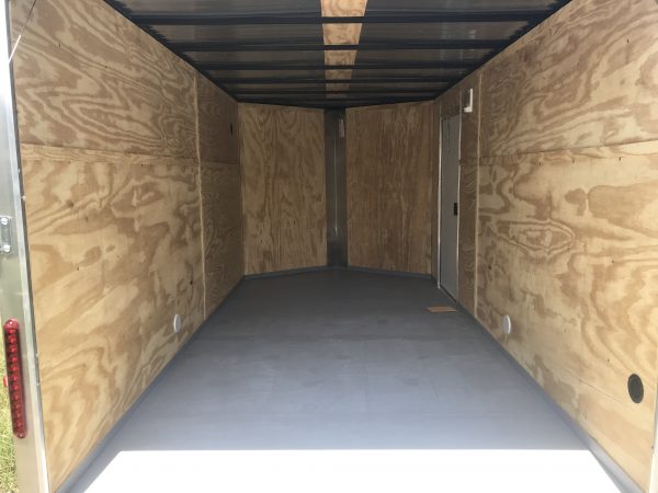 7×14 Tandem Axle Tornado Series – V-Nose – Ramp – 6 Foot 3 Inch - Image 5