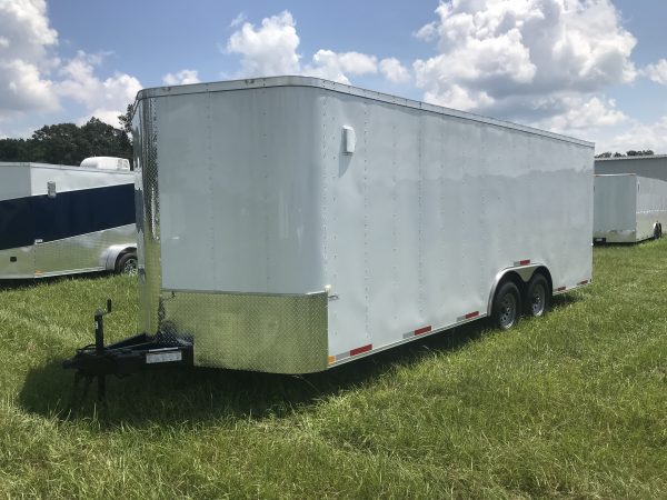 8.5×20 Tandem Axle Auto Carrier – 5200# Axles – 4500# Ramp – D-Ring Tie Downs - Image 2