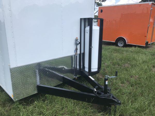 7x16 Tandem Axle Concession Trailer - Hood Range - Sinks - Propane Gas Lines - Image 2