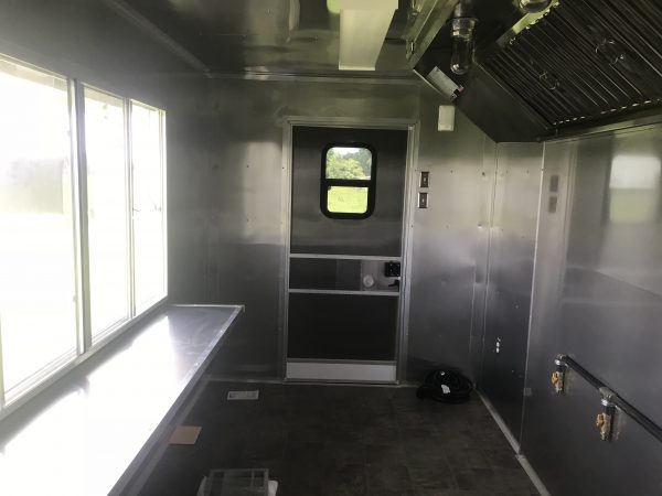 7x16 Tandem Axle Concession Trailer - Hood Range - Sinks - Propane Gas Lines - Image 10