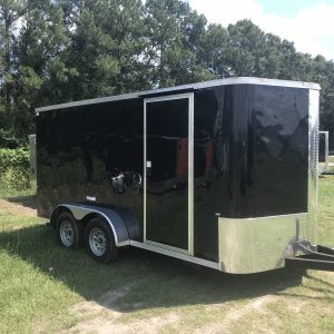 7x14 Tandem Axle - Elite Series - 6 Foot 6 - Stab Jacks - All LED