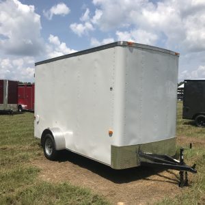 6x12 Single Axle - Sport Series - 7 Foot Ceiling - Double Rear Doors