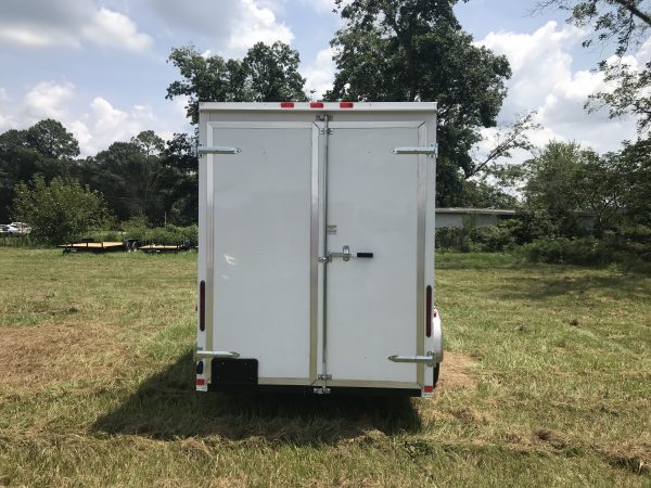6x12 Single Axle - Sport Series - 7 Foot Ceiling - Double Rear Doors - Image 3