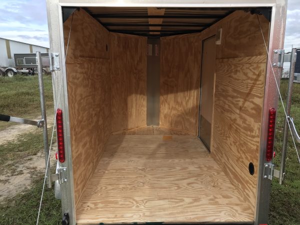 5x8 Single Axle - Tornado Series - 32'' Barlock Side Door - Ramp Door - Image 5